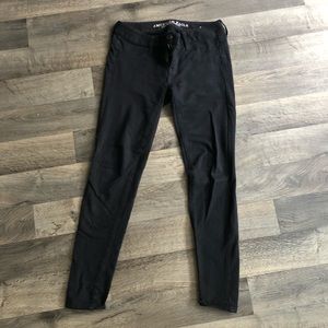 Black jeggings AE - 2 short